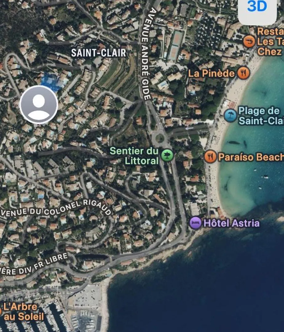 Vue Epoustouflante Sur La Mer Le Lavandou 0*,